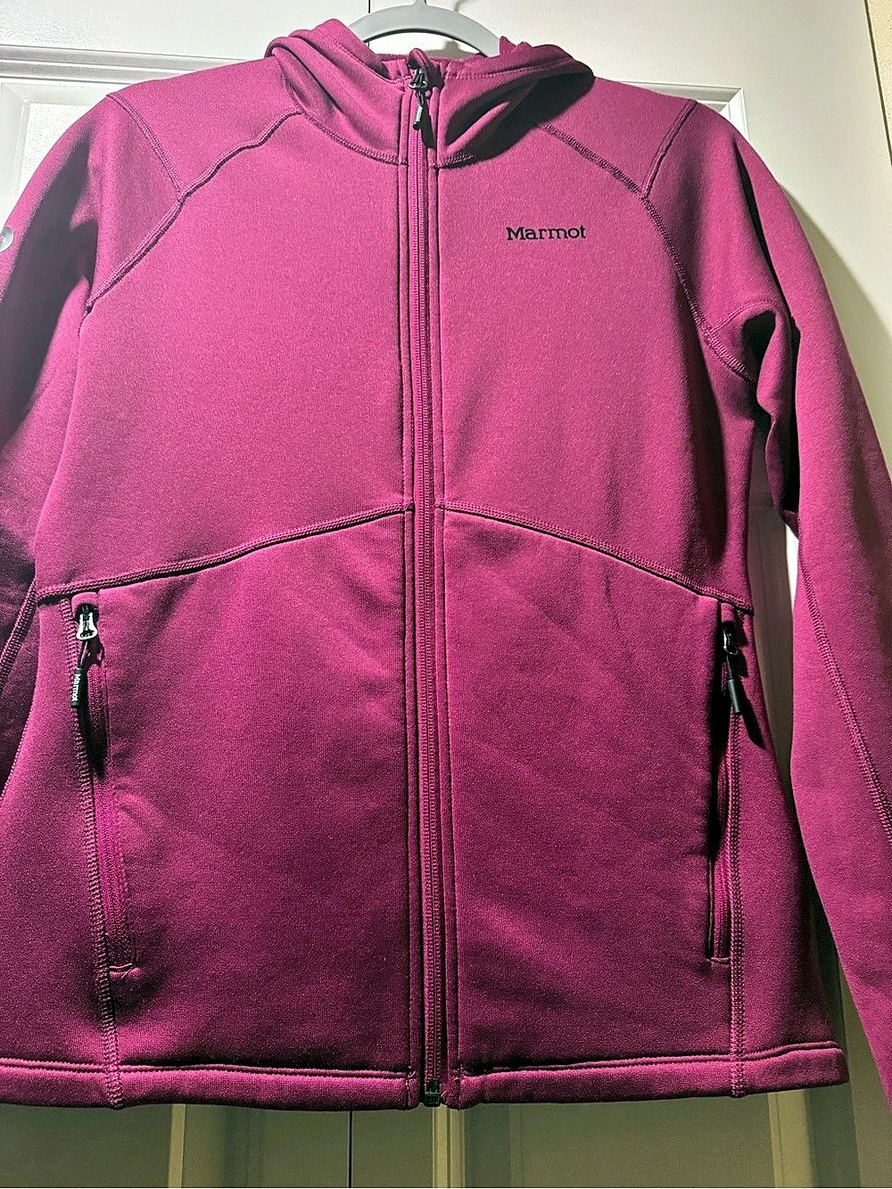 Marmot R13290 Polartec Fleece Full-Zip Hooded Jacket Pink S